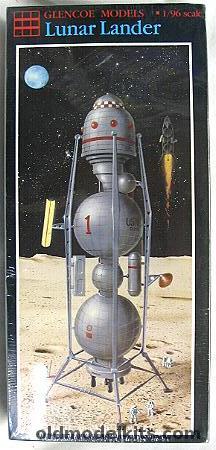 Glencoe 1/96 Lunar Lander - (ex Lindberg Moon Ship), 05003 plastic model kit
